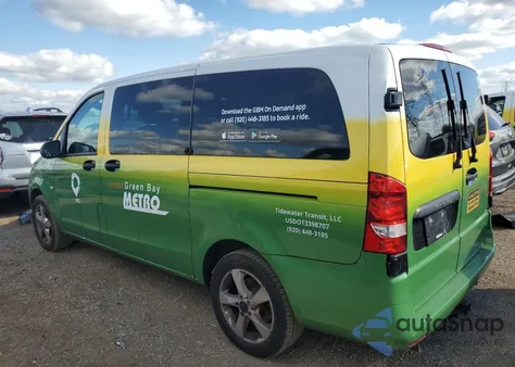 2020 Mercedes-Benz Metris z USA, uszkodzony, nr VIN W1WV0FEY2L3688565